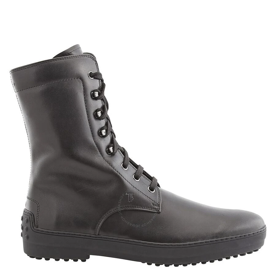 商品Tod's|Men's Black Winter Gommini Lace Up Ankle Boots,价格¥1128,第1张图片