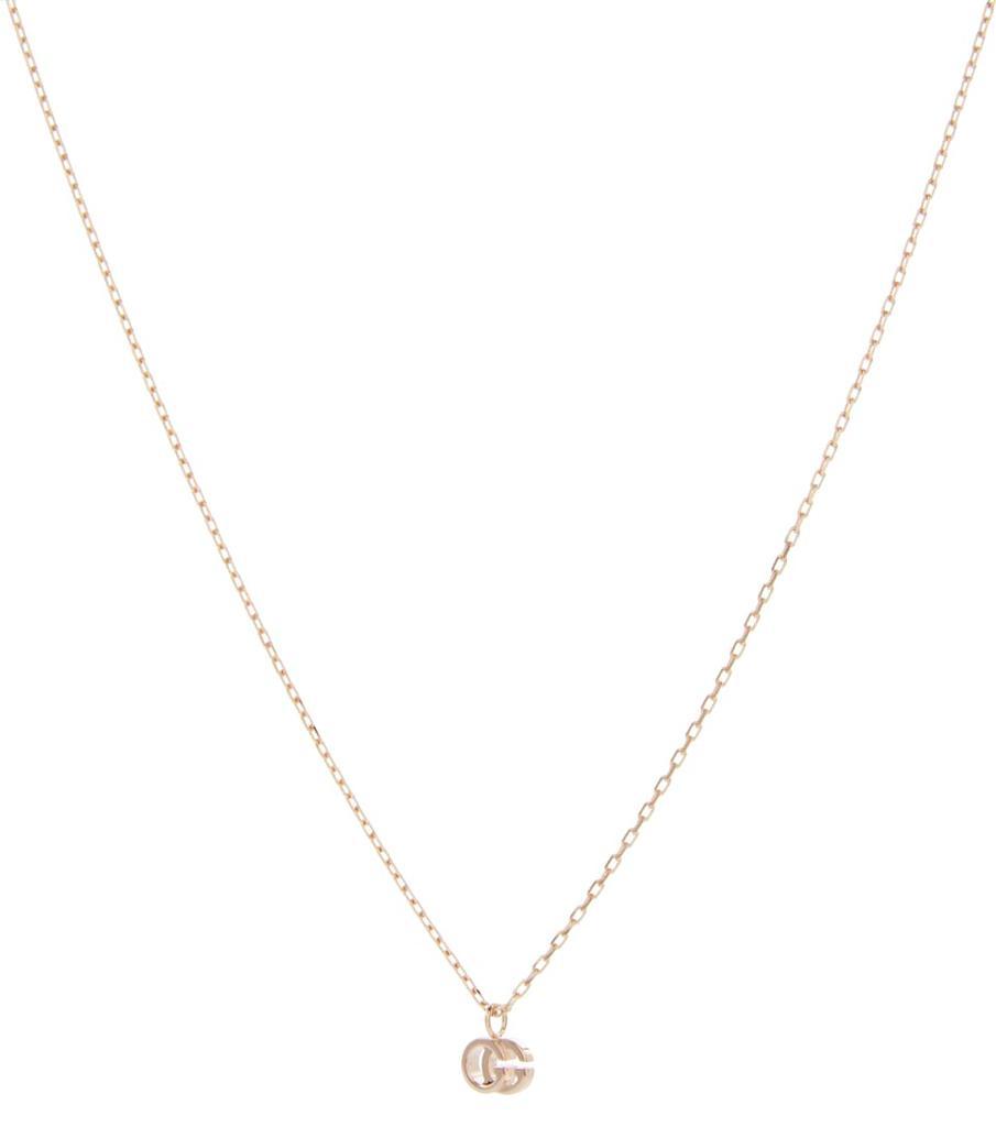 商品Gucci|GG Running 18kt rose gold necklace,价格¥7555,第1张图片
