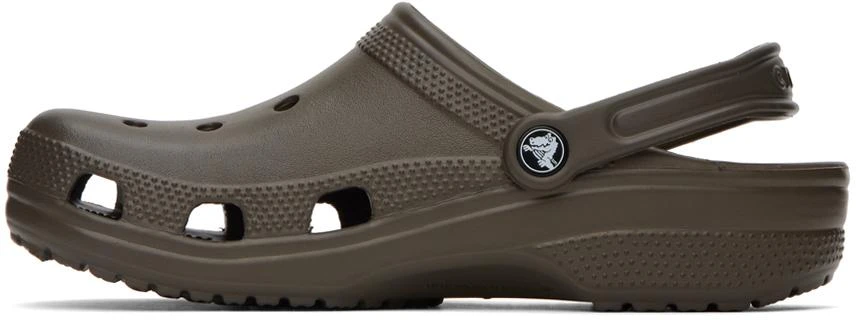 商品Crocs|Brown Classic Clogs,价格¥469,第3张图片详细描述