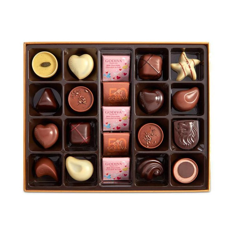 商品Godiva|21颗节日礼盒,价格¥298,第3张图片详细描述