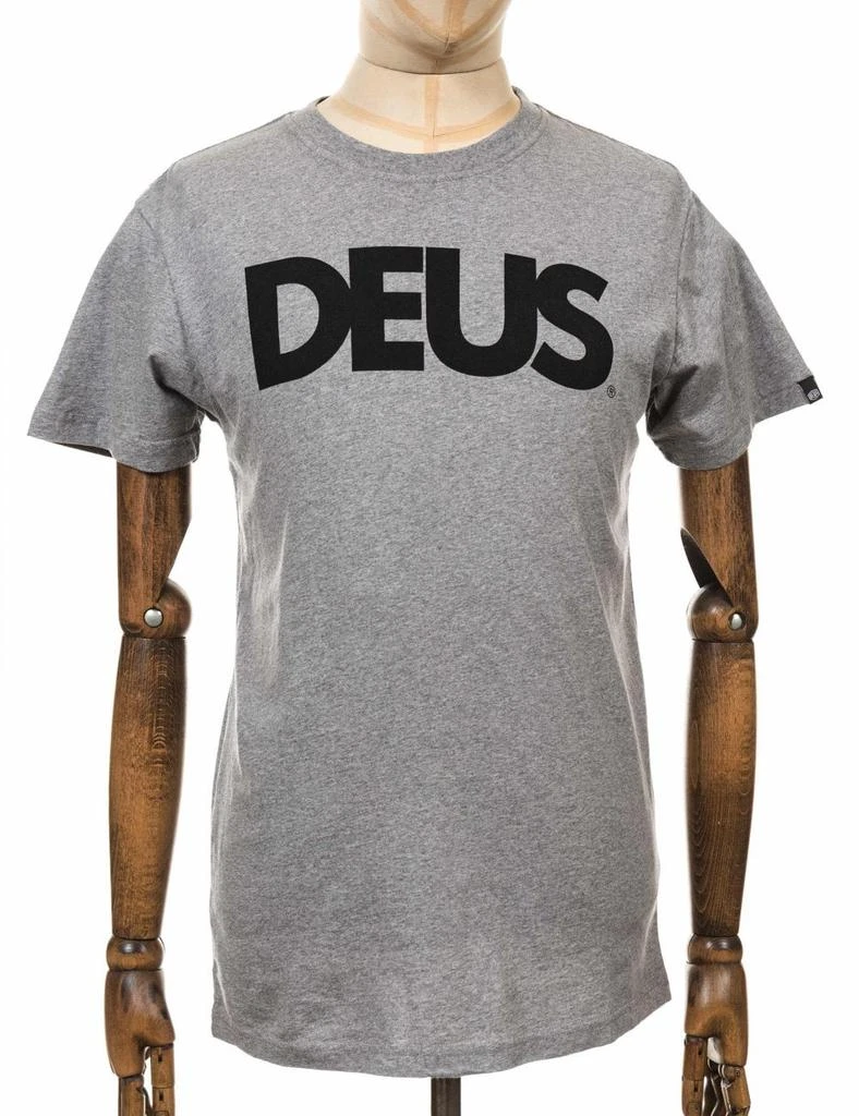 商品Deus|Deus Ex Machina All Caps Tee - Grey Heather Colour: Grey Heather,价格¥342,第1张图片