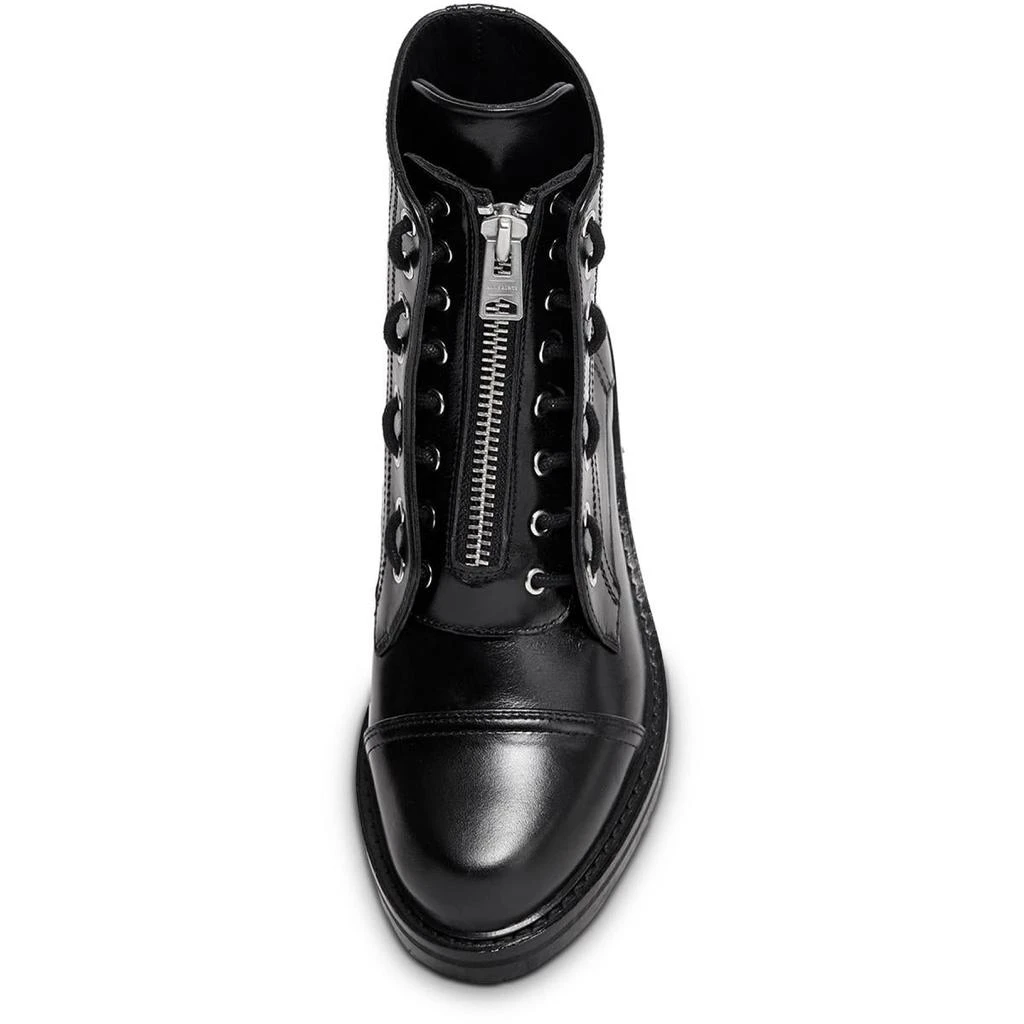 商品ALL SAINTS|All Saints Womens Ariel Leather Leather Ankle Boot Combat & Lace-up Boots,价格¥522,第3张图片详细描述