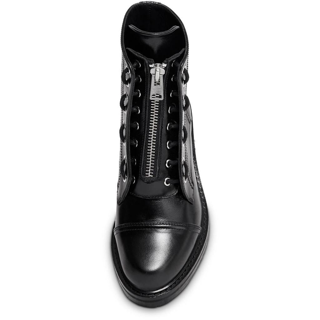商品ALL SAINTS|All Saints Womens Ariel Leather Leather Ankle Boot Combat & Lace-up Boots,价格¥1681,第5张图片详细描述