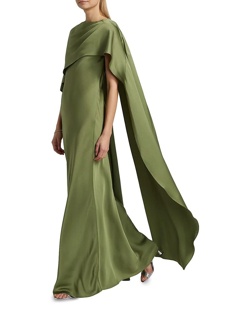 商品SIMKHAI|Izel Boatneck Cape Gown,价格¥7393,第2张图片详细描述
