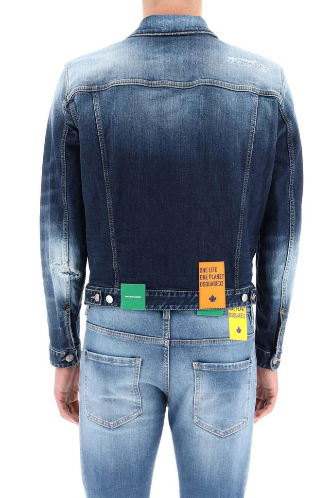 商品DSQUARED2|Dsquared2 dan jean jacket,价格¥2983,第3张图片详细描述