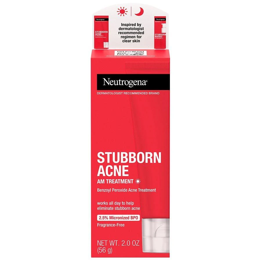 商品Neutrogena|Stubborn Acne AM Treatment with Benzoyl Peroxide Fragrance-Free,价格¥133,第1张图片