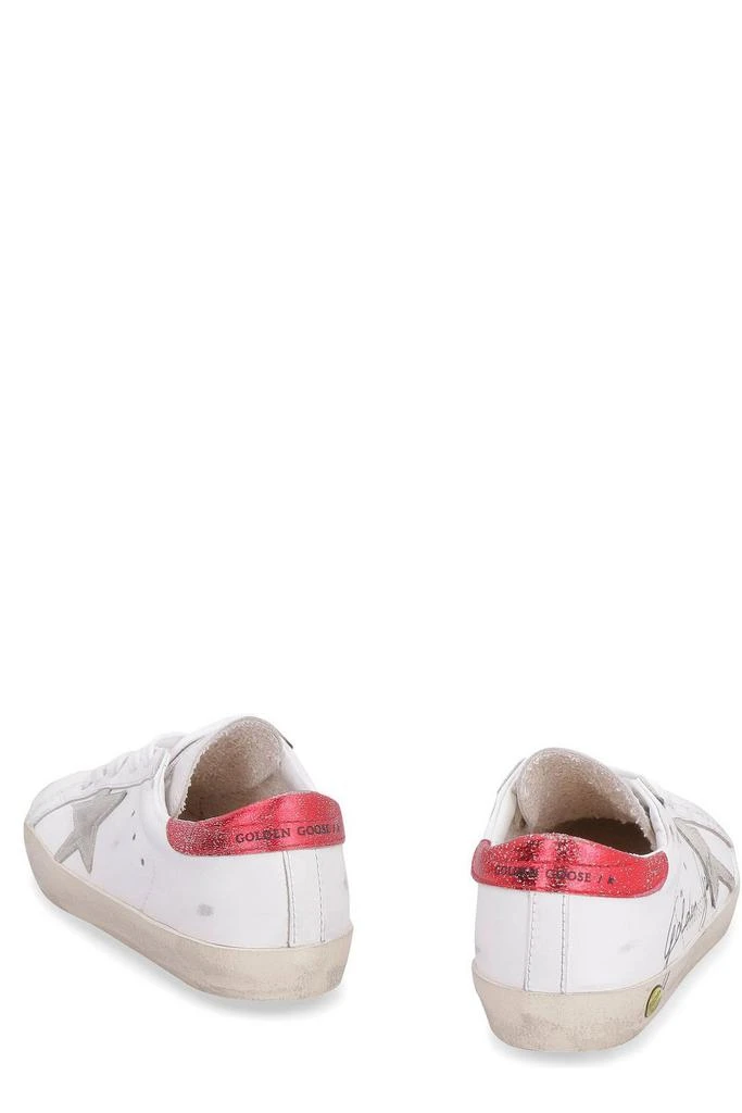 商品Golden Goose|Golden Goose Kids Distressed Lace-Up Sneakers,价格¥1286,第3张图片详细描述