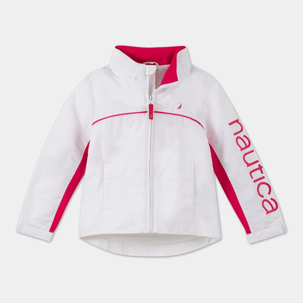 商品Nautica|Girls' Water-Resistant J-Class Jacket (8-20),价格¥96,第4张图片详细描述