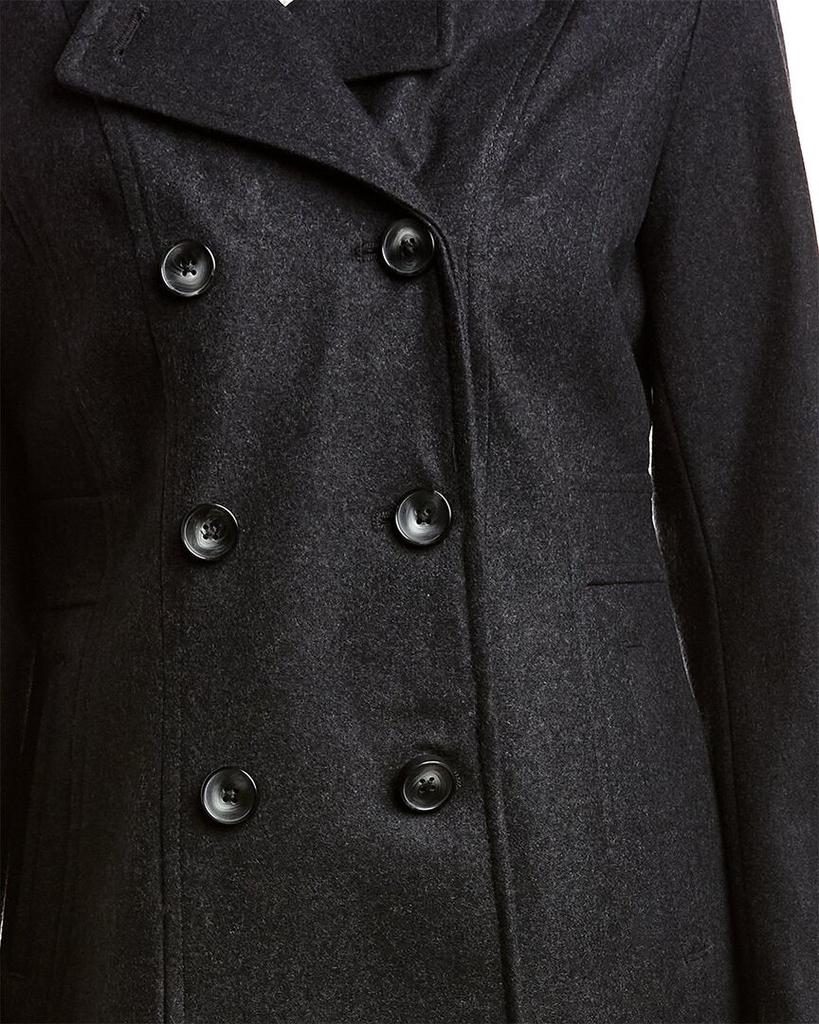 Nautica Double-Breasted Wool-Blend Peacoat商品第4张图片规格展示