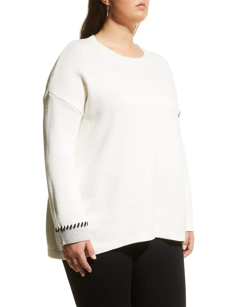 商品Lisa Todd|Plus Size Love Stitched Heart Sweater,价格¥739,第3张图片详细描述