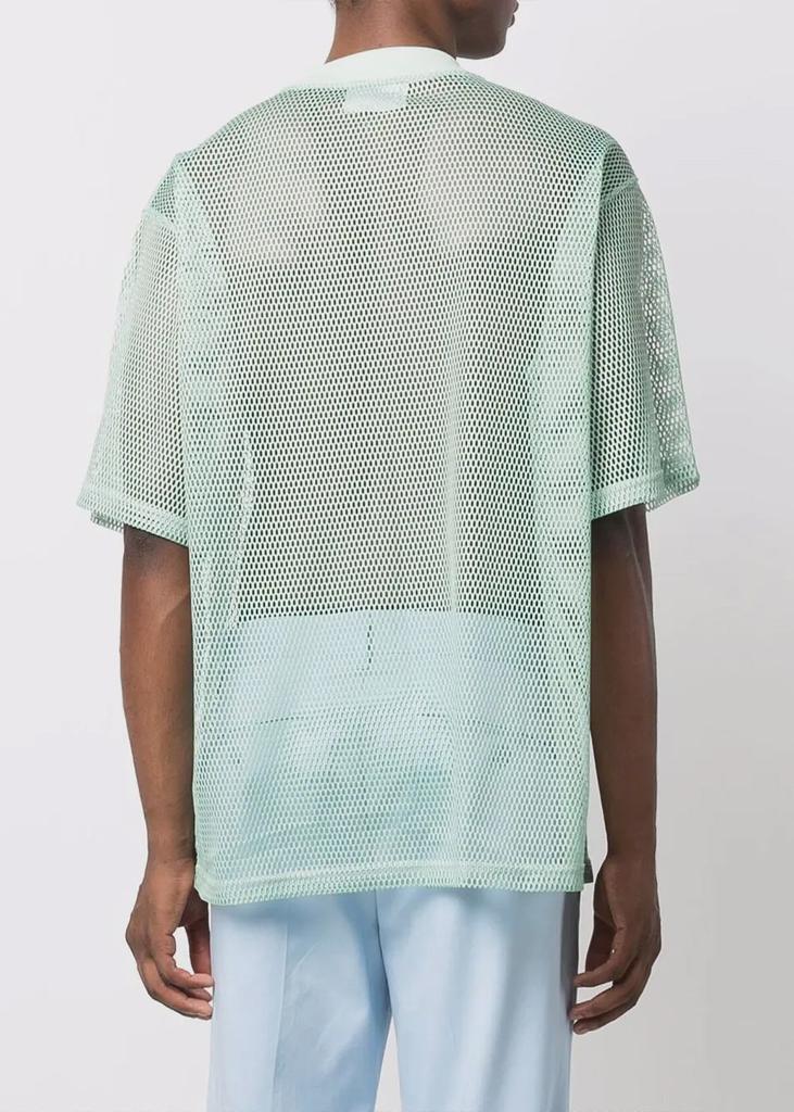 AMI Alexandre Mattiussi Auqa Oversized Mesh T-Shirt商品第3张图片规格展示