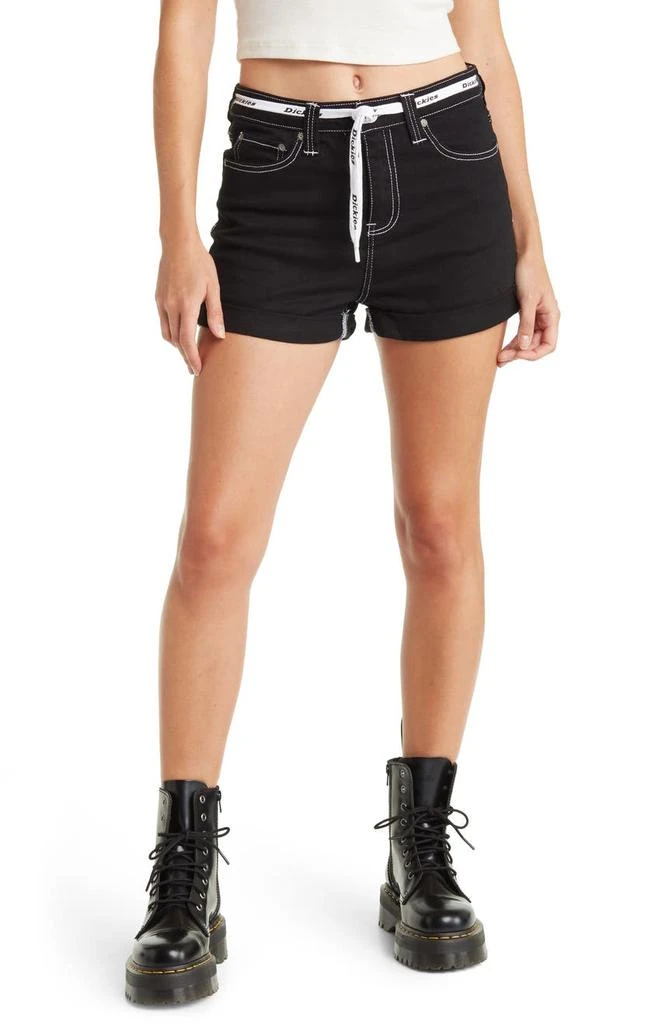 商品DICKIES|Shoelace Belted Shorts,价格¥98,第1张图片
