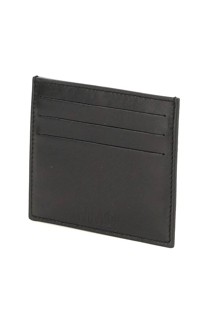 商品MM6|LEATHER CARDHOLDER,价格¥385,第4张图片详细描述