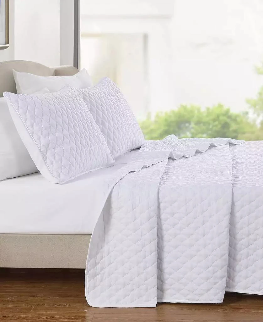 Diamond Stitched 3 Piece Quilt Set 商品