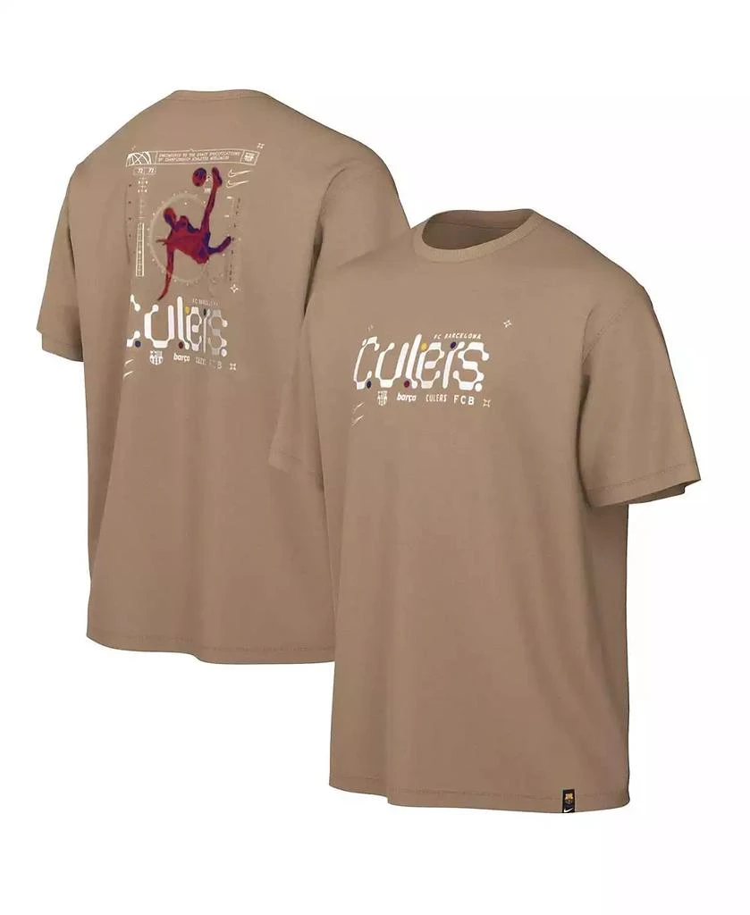 商品NIKE|Men's Brown Barcelona Air Traffic T-shirt,价格¥299,第1张图片