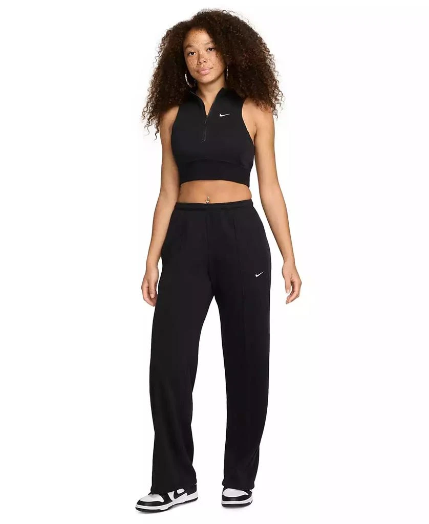 商品NIKE|Women's Sportswear Chill French Terry Open-Hem Sweatpants,价格¥399,第3张图片详细描述