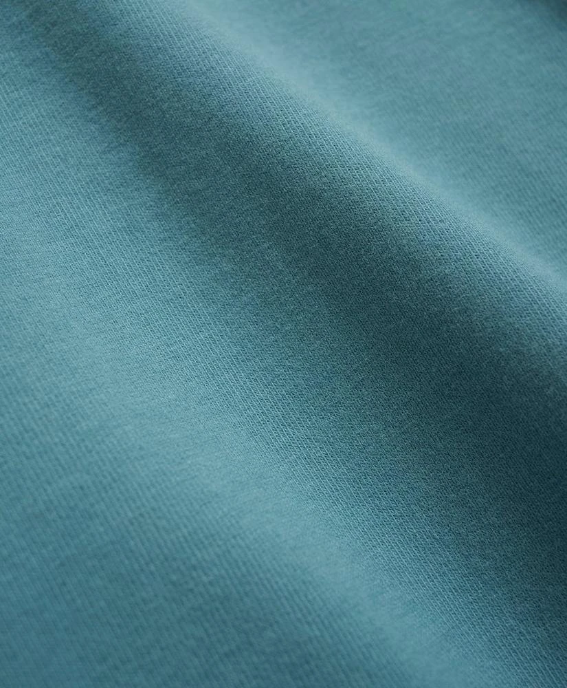 商品Brooks Brothers|Stretch Sueded Cotton Jersey Half-Zip,价格¥479,第3张图片详细描述