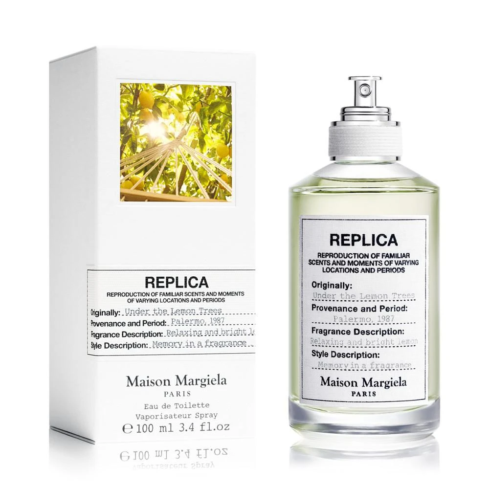 商品MAISON MARGIELA|REPLICA Under The Lemon Trees Eau de Toilette, 3.4 oz.,价格¥625,第2张图片详细描述