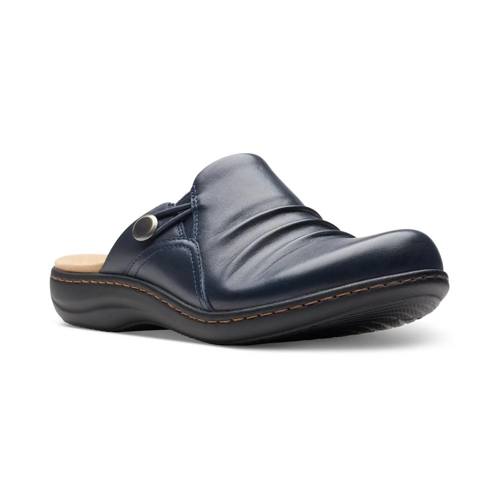 商品Clarks|Women's Laurieann Bay Slip-On Ruched Slide Flats,价格¥407,第1张图片