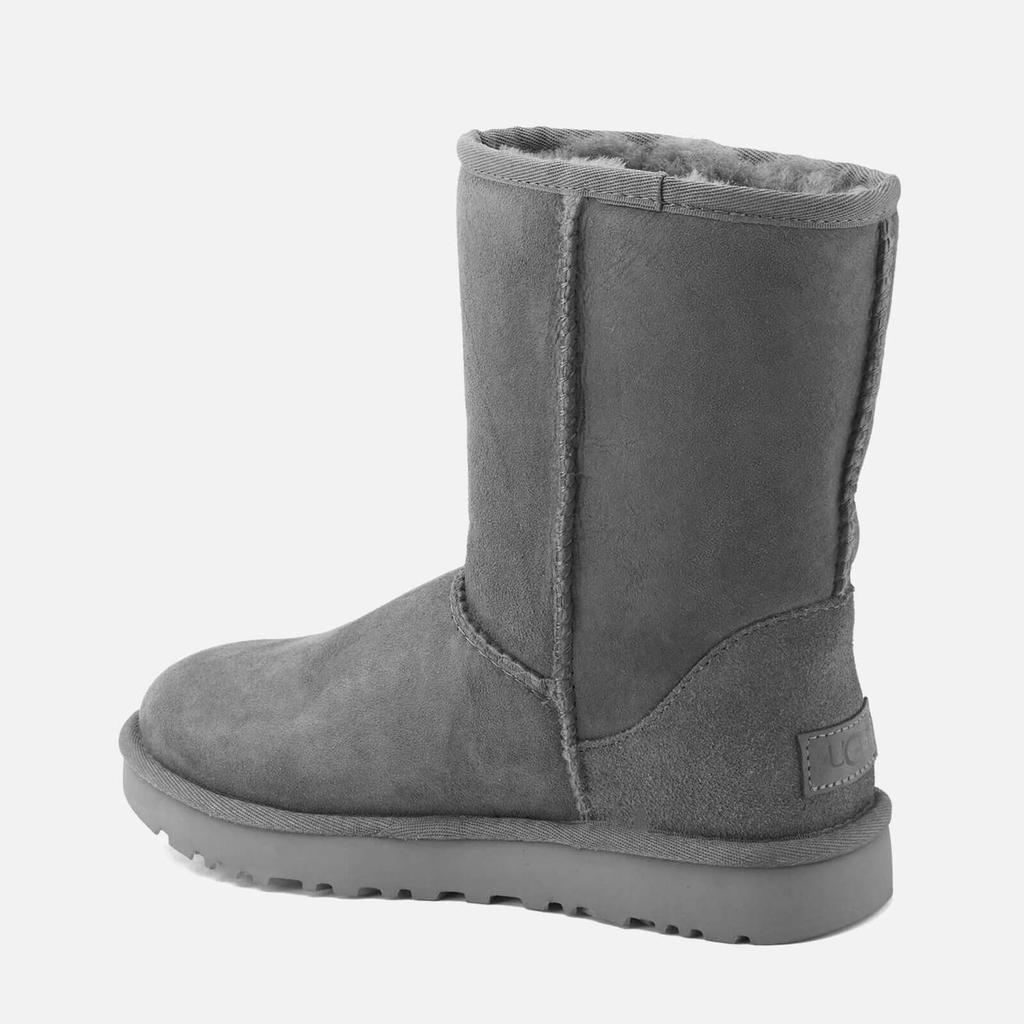 商品UGG|UGG Women's Classic Short II Sheepskin Boots - Grey,价格¥1621,第6张图片详细描述