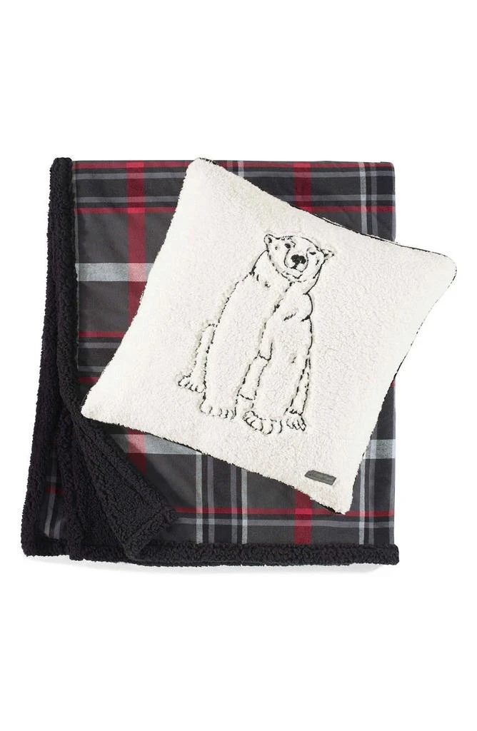 商品Eddie Bauer|Cozy Polar Bear Throw Pillow,价格¥249,第1张图片