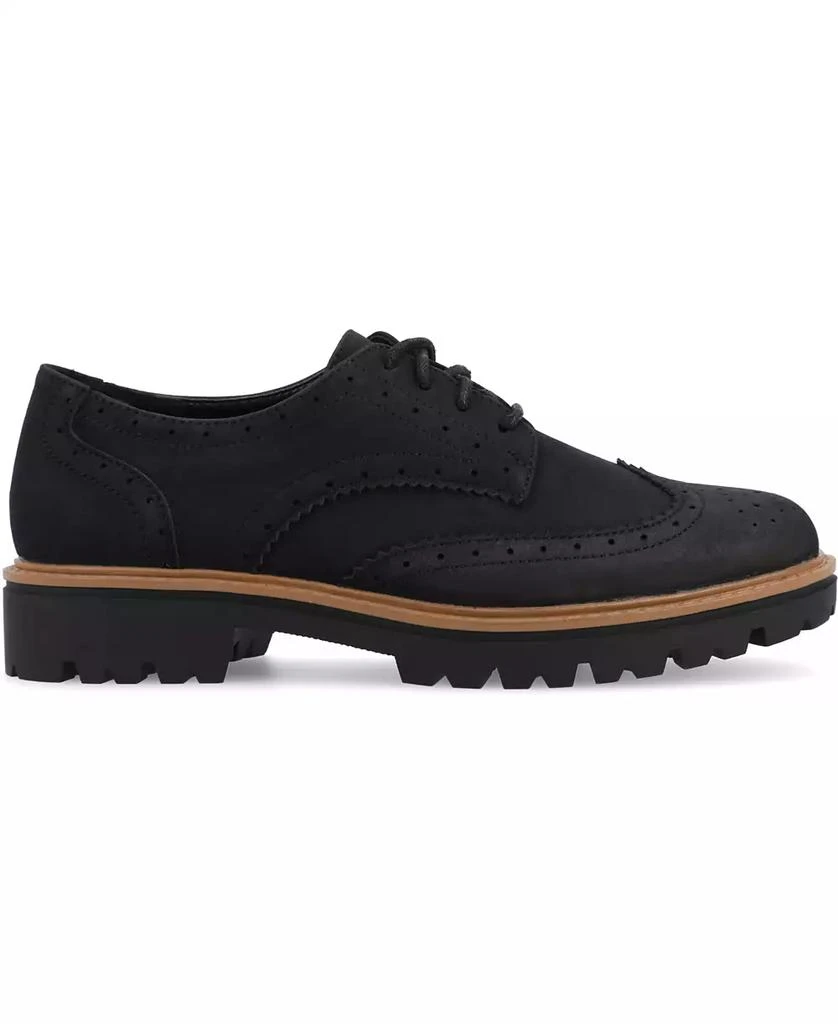 商品Journee Collection|Women's Claudiya Wingtip Oxford Lug Sole Flats,价格¥480,第2张图片详细描述