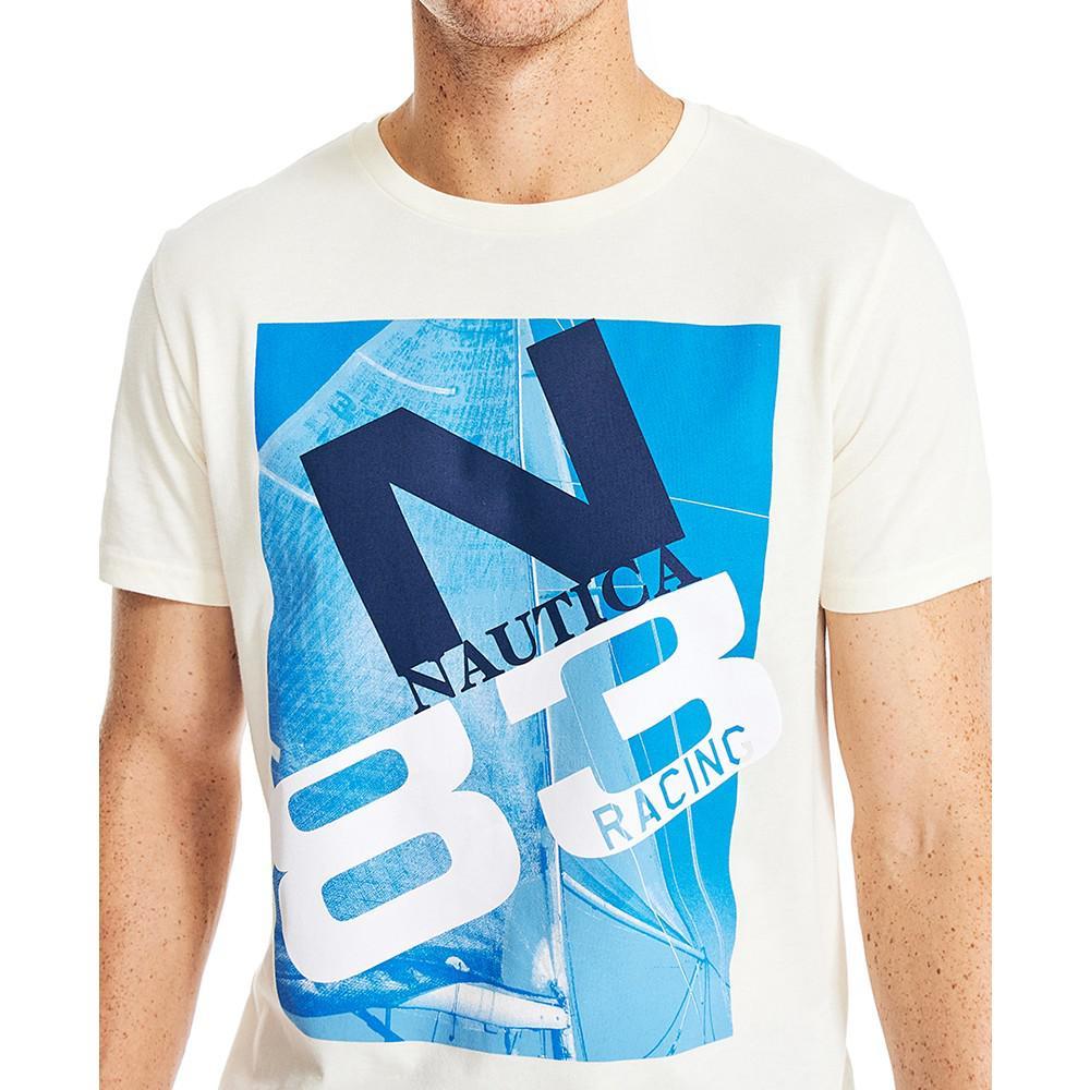 商品Nautica|Men's Sustainably Crafted N-83 Racing Graphic T-Shirt,价格¥194,第5张图片详细描述