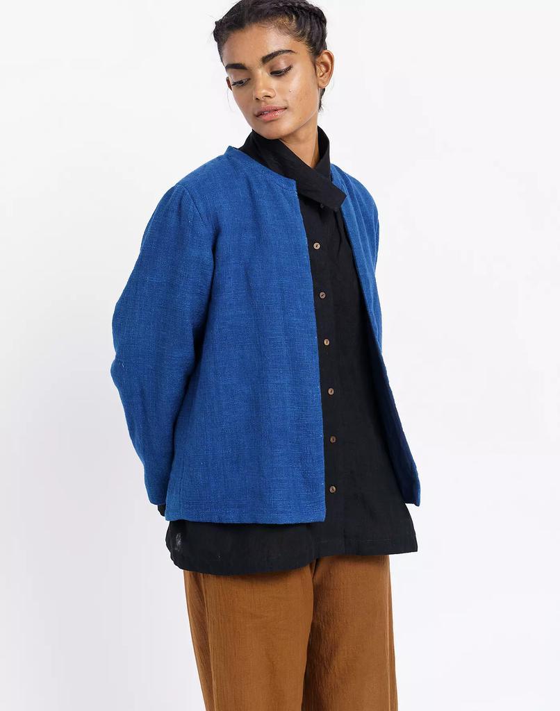 商品Madewell|World of Crow Indigo Casual Jacket,价格¥1743,第4张图片详细描述