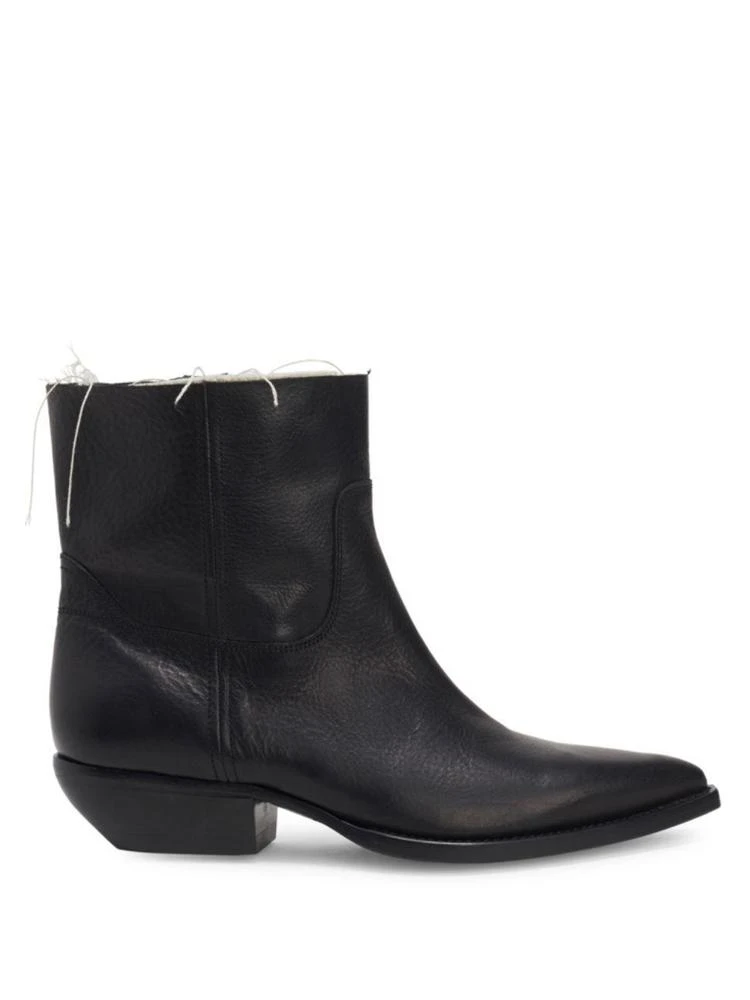 商品Yves Saint Laurent|Theo Volanat Leather Booties,价格¥2984,第5张图片详细描述