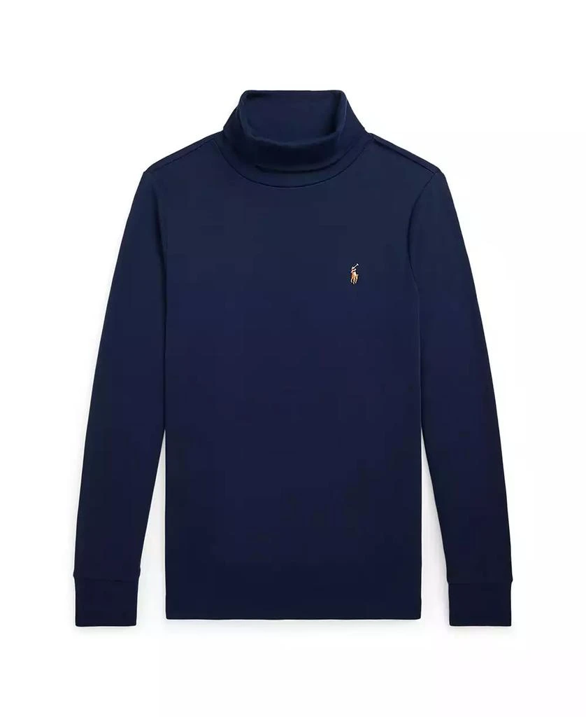 商品Ralph Lauren|Big Boys Cotton Interlock Turtleneck Sweatshirt,价格¥205,第1张图片