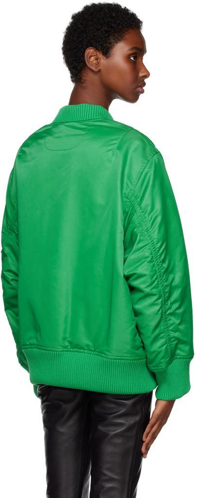 商品STAND STUDIO|Green Jumbo Bomber,价格¥3239,第5张图片详细描述