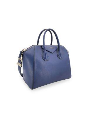Givenchy Antigona Mm Bag In Electric Blue Leather商品第2张图片规格展示