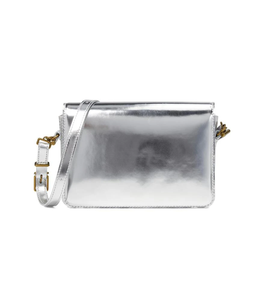 商品Madewell|The Toggle Flap Crossbody Bag in Specchio Leather,价格¥833,第1张图片