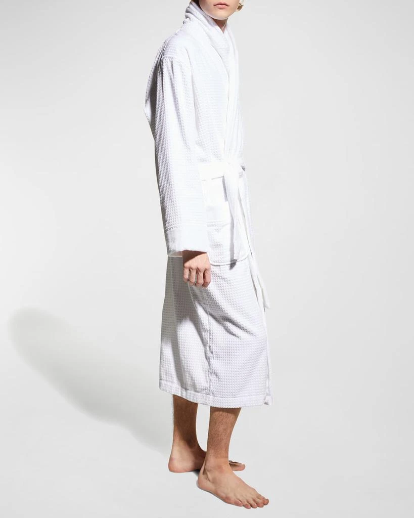 商品Majestic International|Men's Ashton Square Textured Terry Velour Robe,价格¥856,第3张图片详细描述