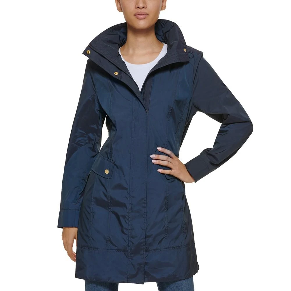 商品Cole Haan|Packable Hooded Raincoat,价格¥1347,第1张图片