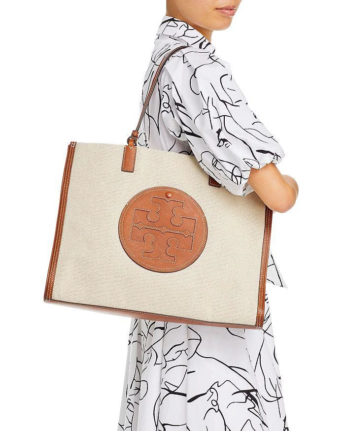 商品Tory Burch|Ella Canvas Tote,价格¥3726,第2张图片详细描述