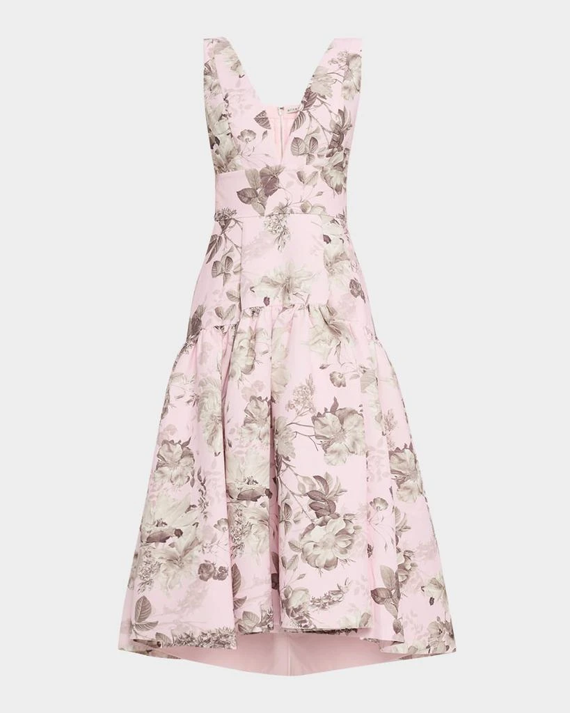 商品Alice + Olivia|Lila Structured Midi Dress,价格¥6926,第1张图片