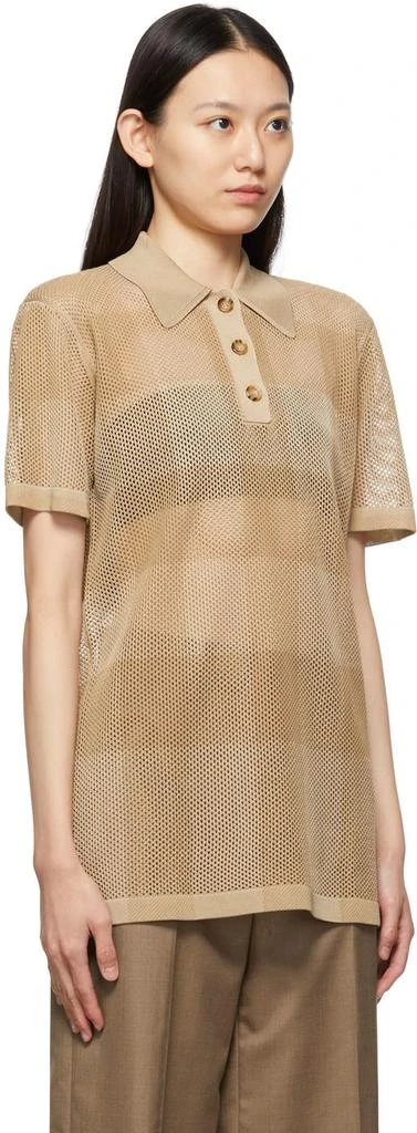 商品Burberry|Beige Zadey Check Polo,价格¥8603,第2张图片详细描述