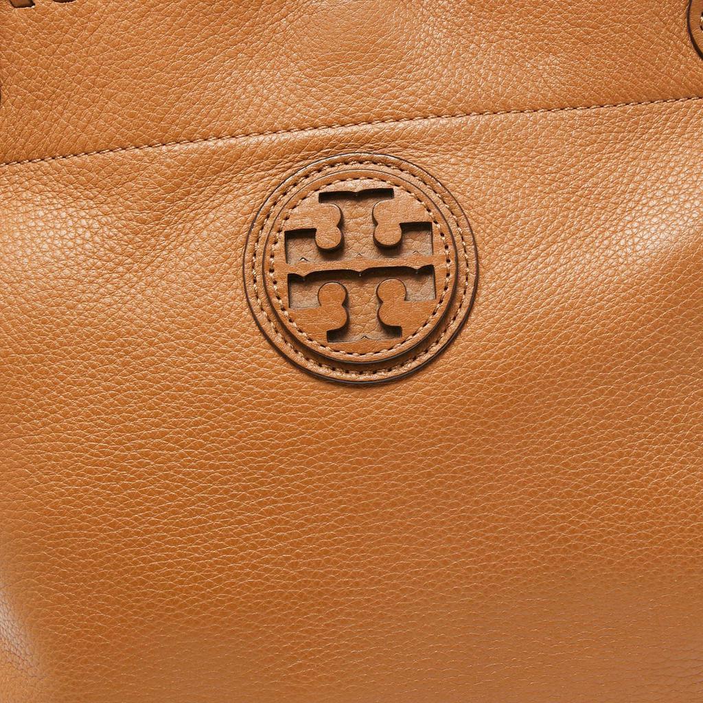 商品[二手商品] Tory Burch|Tory Burch Brown Leather Whipstitch Marion Chain Shoulder Bag,价格¥1029,第7张图片详细描述