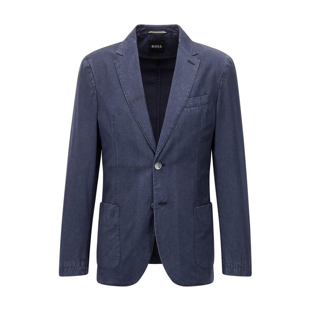 商品Hugo Boss|BOSS Men's Slim-Fit Single-Breasted Jacket,价格¥5600,第5张图片详细描述