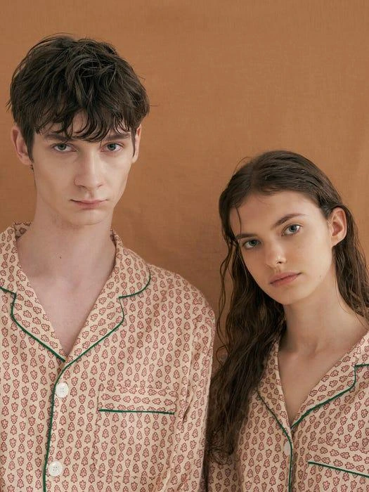 商品Jo`s lounge|Couple Wien Pajama Set,价格¥1138,第3张图片详细描述
