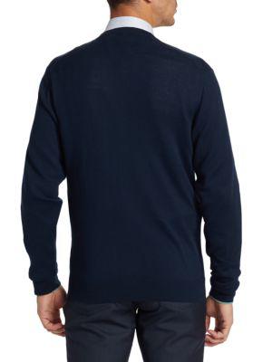 Slim Fit Lightweight Cotton Cardigan商品第2张图片规格展示