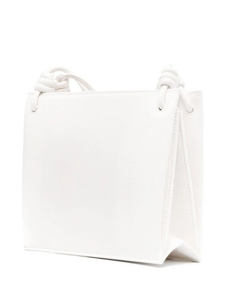 商品Jil Sander|Giro Small White Leather Crossbody Bag with logo  Jil Sander Woman,价格¥4933,第2张图片详细描述