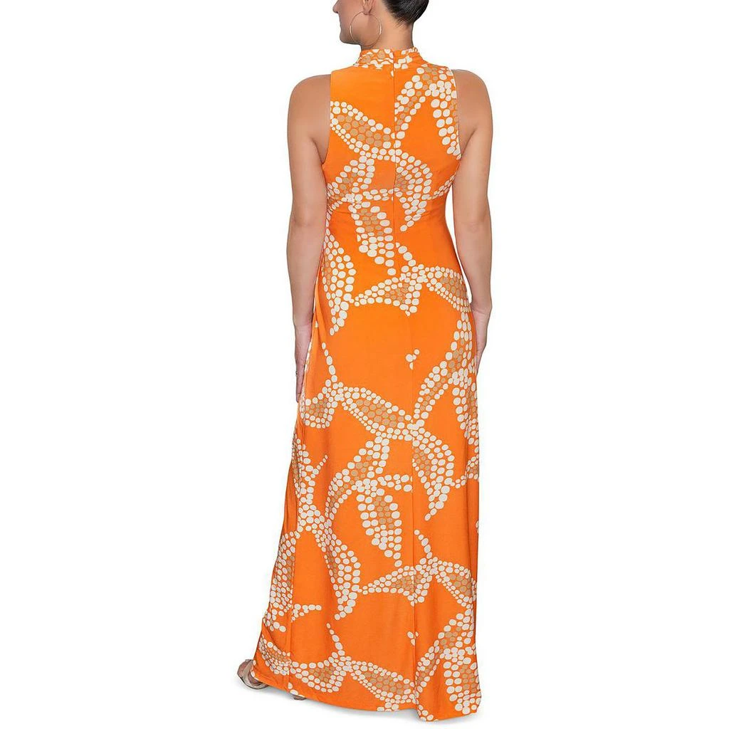 商品RACHEL Rachel Roy|Fran Womens Printed Long Maxi Dress,价格¥214,第2张图片详细描述