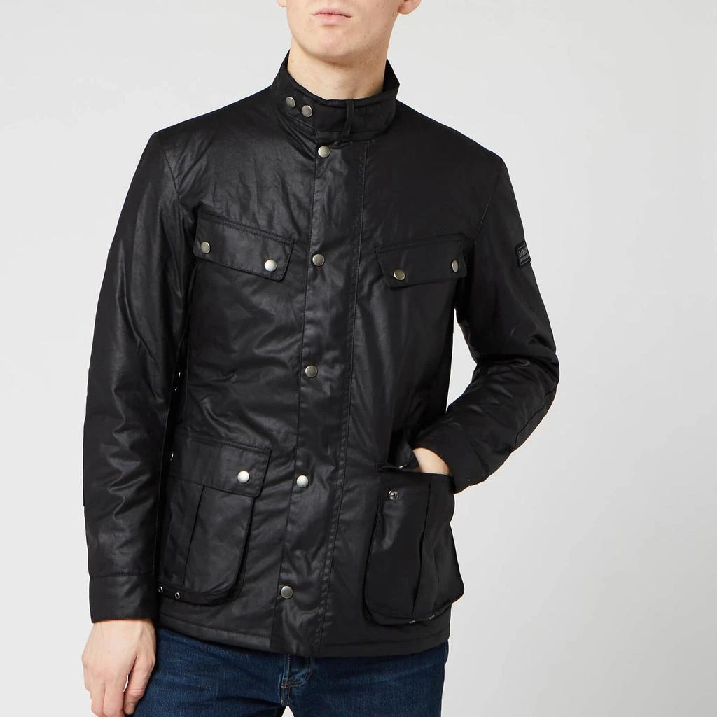 商品Barbour|Barbour International Duke Waxed Cotton Jacket,价格¥2021,第1张图片