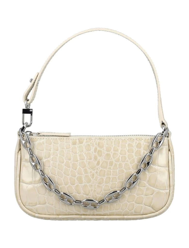 商品by FAR|BY FAR Mini Rachel Croco Embossed Handbag,价格¥1430,第1张图片