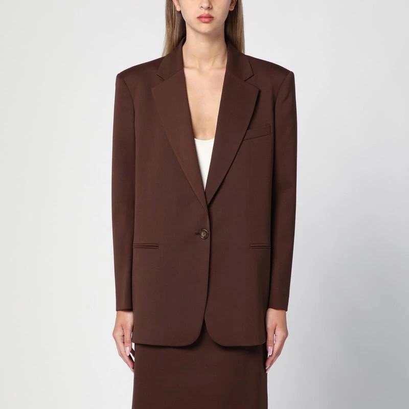 商品THE ANDAMANE|Hot Chocolate Guia blazer in wool,价格¥5133,第1张图片