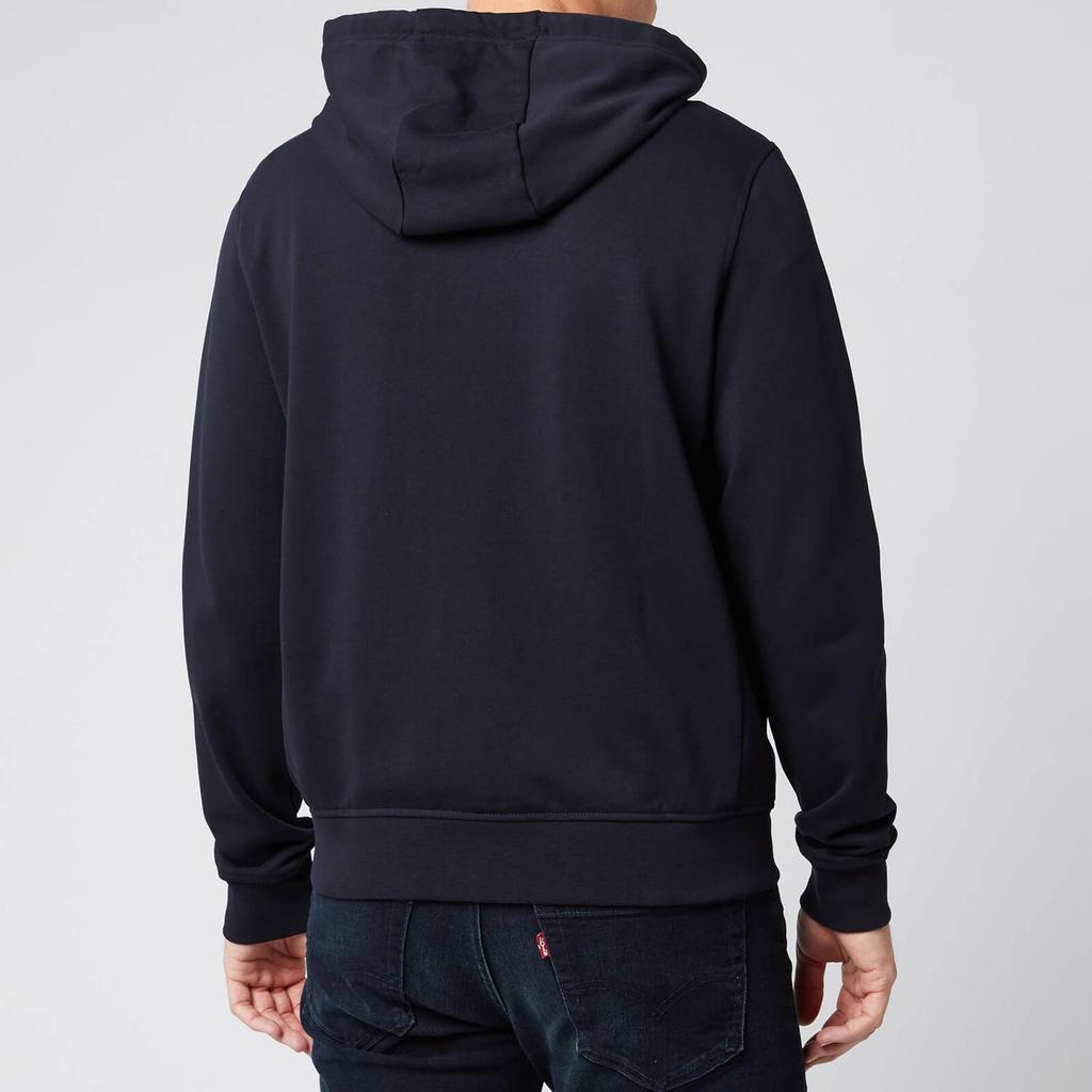 商品Armani Exchange|Armani Exchange Men's Zipped Ax Hoodie - Navy,价格¥642,第4张图片详细描述