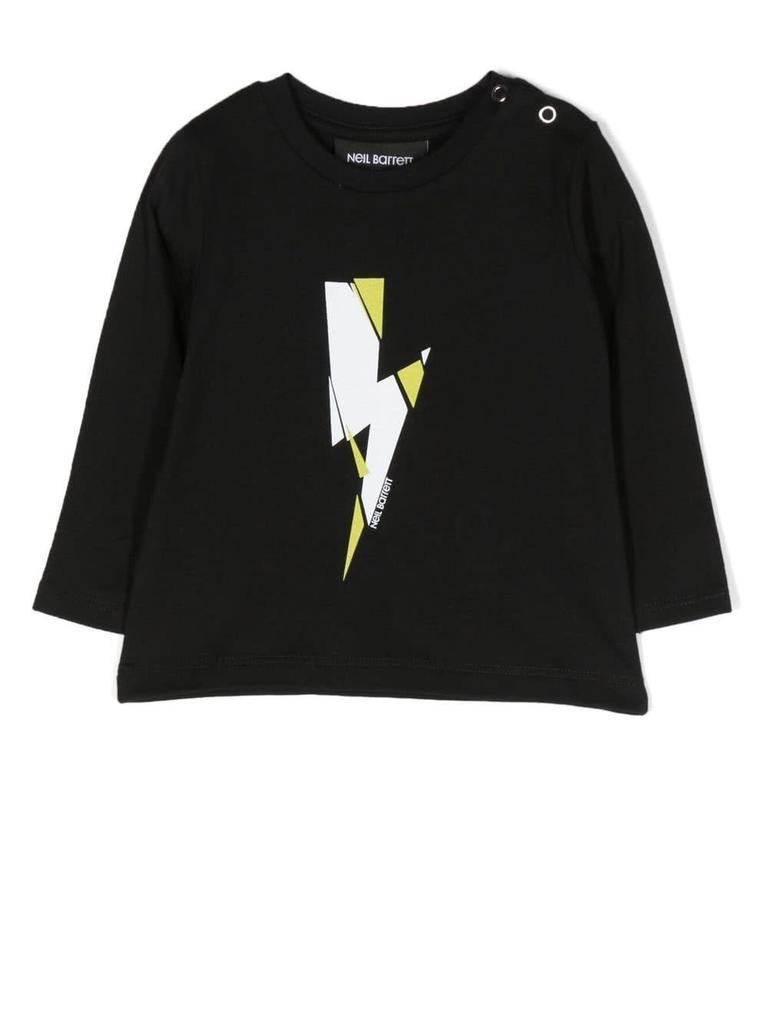 商品Neil Barrett|Neil Barrett T-shirt With Print,价格¥454,第1张图片