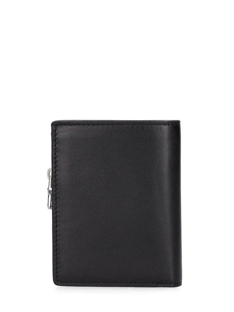 商品Armani Exchange|Logo Print Leather Billfold Wallet,价格¥455,第3张图片详细描述